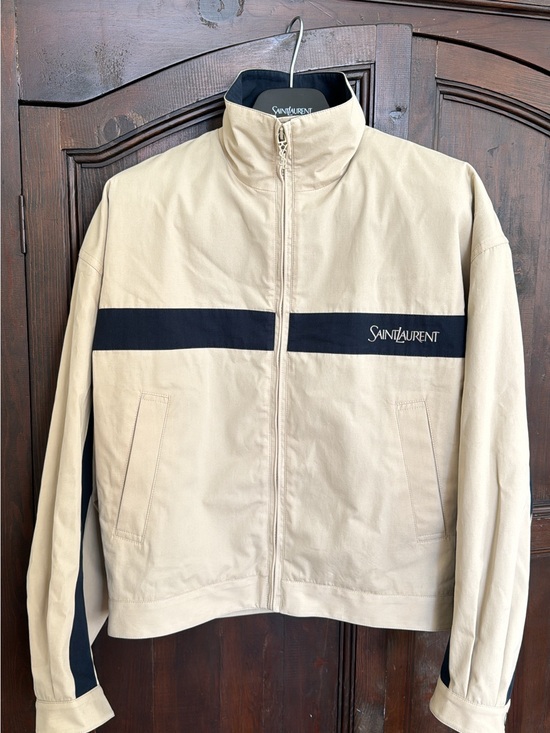 Saint Laurent Jackets & Blazers - SAINT LAURENT JACKET IN COTTON